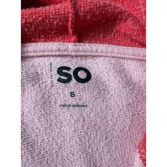 SO Women's Multicolor Zippered Hoodie Jacket Size S - Picture 11 of 13